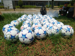 ⚽ミライエール in キセラ川西せせらぎ公園⚽